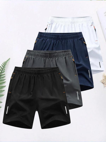 🩳 4-Pack | Men’s Athletic Shorts – Comfort, Function & Summer Style Combined