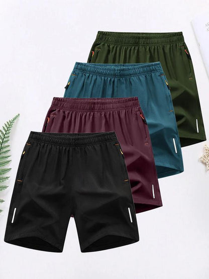 🩳 4-Pack | Men’s Athletic Shorts – Comfort, Function & Summer Style Combined